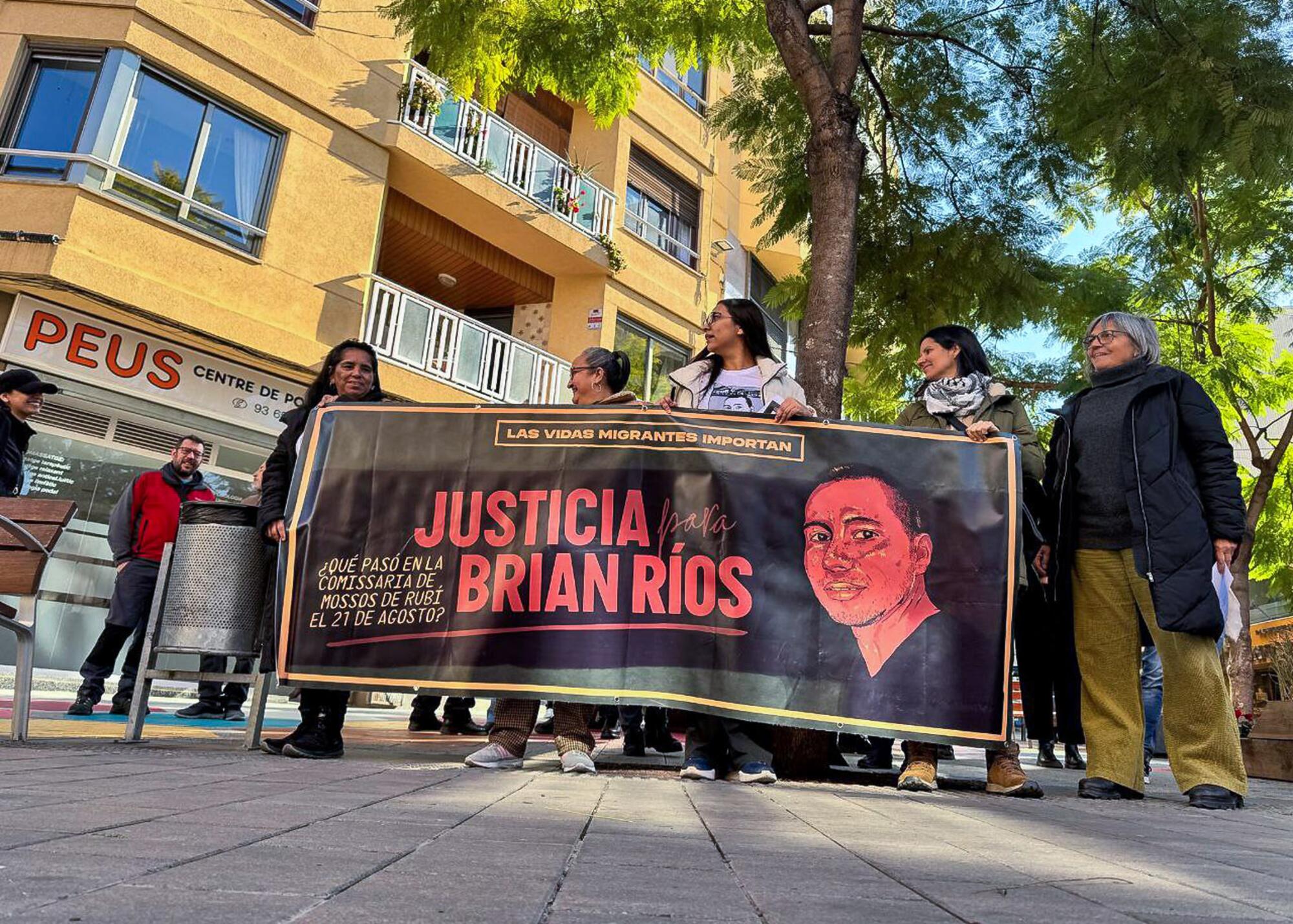 Concentración Brian Rios